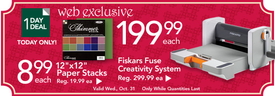 Fiskars Fuse Sale