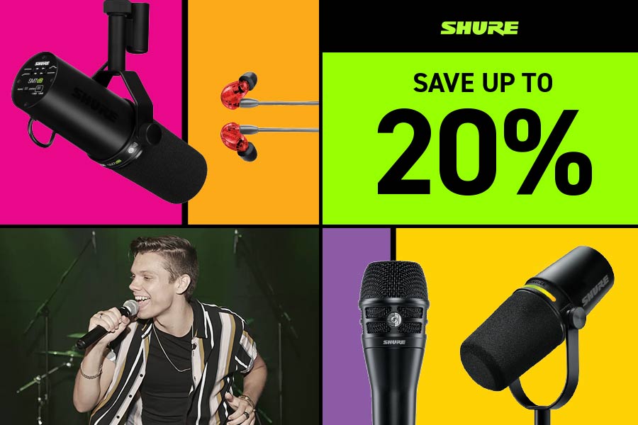  - Shine With Shure: Select Savings of up to 20% Off Thru Jan. 3