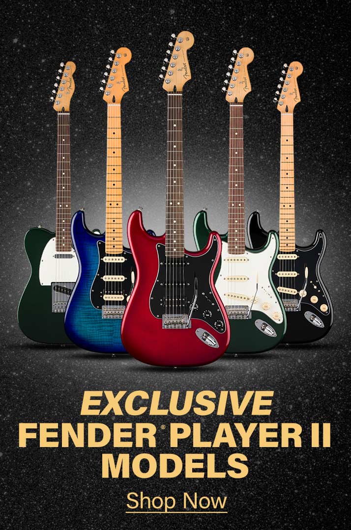 Exclusive Fender II PLayer Models