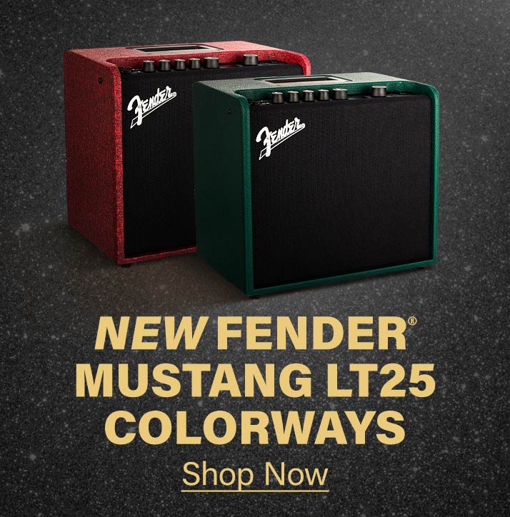 New Fender Mustang LT 25 colorways