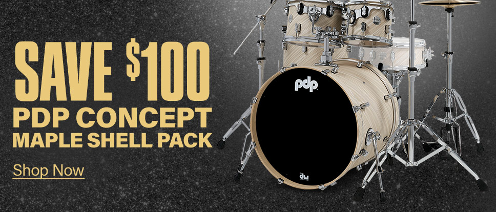 Save $100 PDP Concept Maple Shell Pack