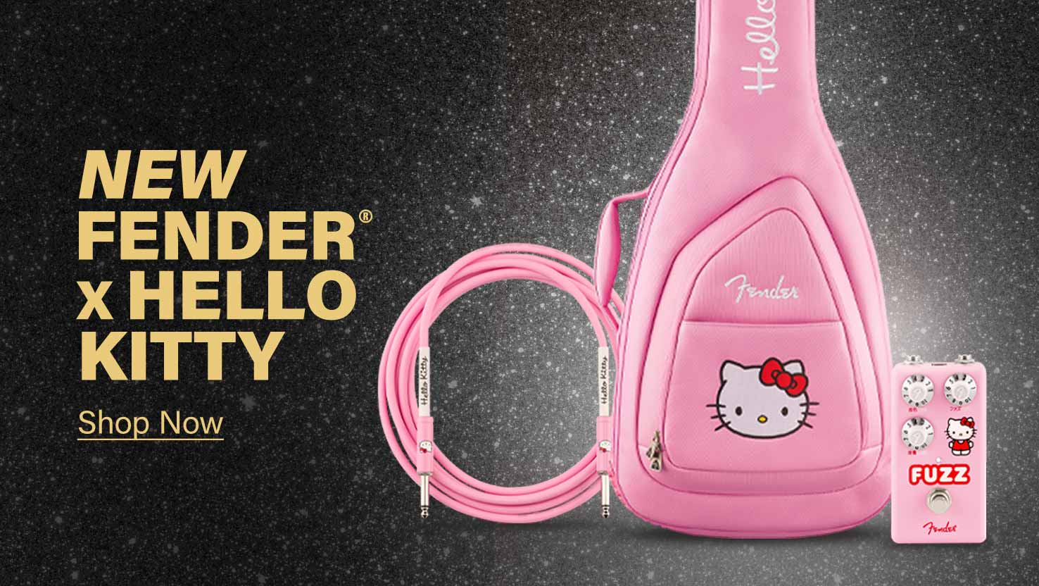 New Fender by Hello Kitty