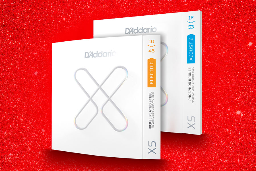  - Up to 25% off D'Addario XS acoustic and electric guitar strings, now thru Jan. 5