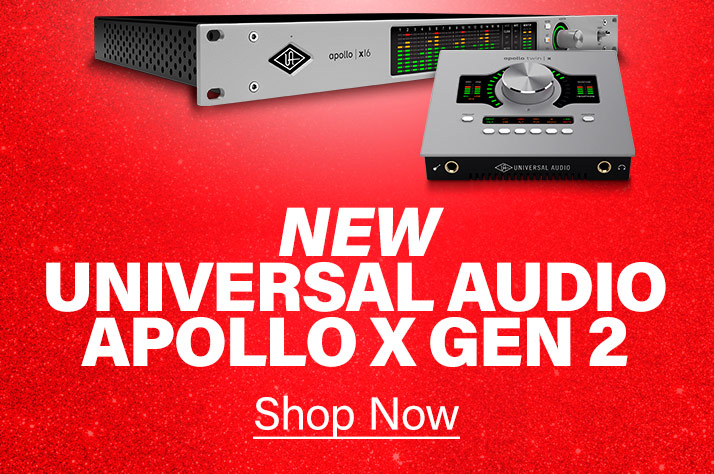 New Universal Audio Apollo X Gen 2