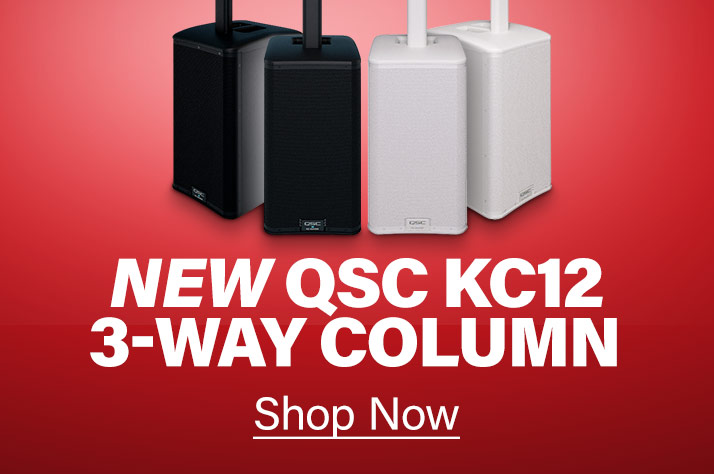 New QSC KC12 Column Systems