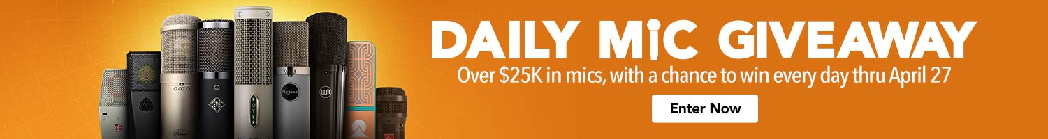 Mic Month Daily Giveaway