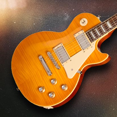 Epiphone Les Paul Standard '60s Figured Electric Guitar - Lemon Burst
