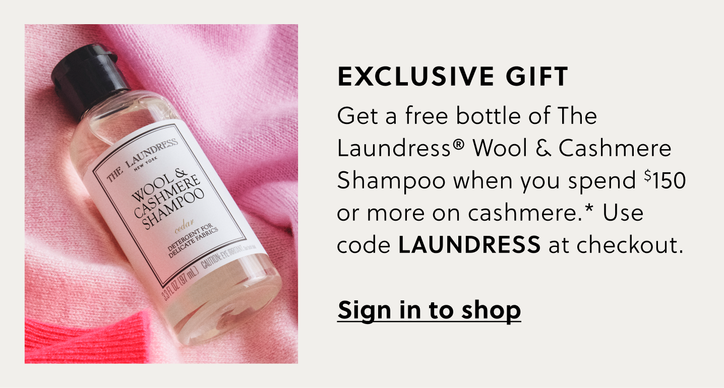 Cashmere crewneck sweater