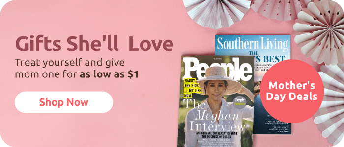 Gifts She'll Love Treat yourself and give mom one for as low as one dollar Mother's Day Deals Show Now