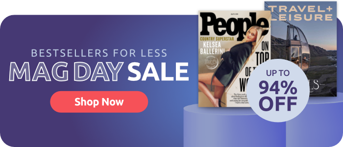 Bestsellers for Less Mag Day Sale Up to Ninety Four percent off Shop Now
