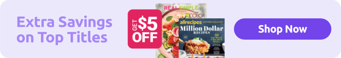Extra savings on top titles Get five dollars off Shop Now
